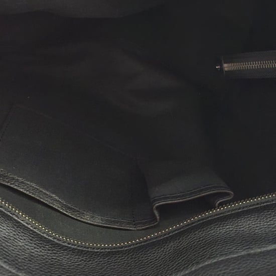 Celine Geroemde Schouder Luggage Tote Tas in Zwart Leder - Image 6