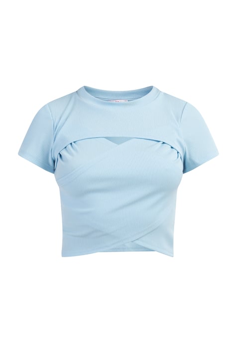 Mymo T-shirt Dames lichtblauw - Image 1