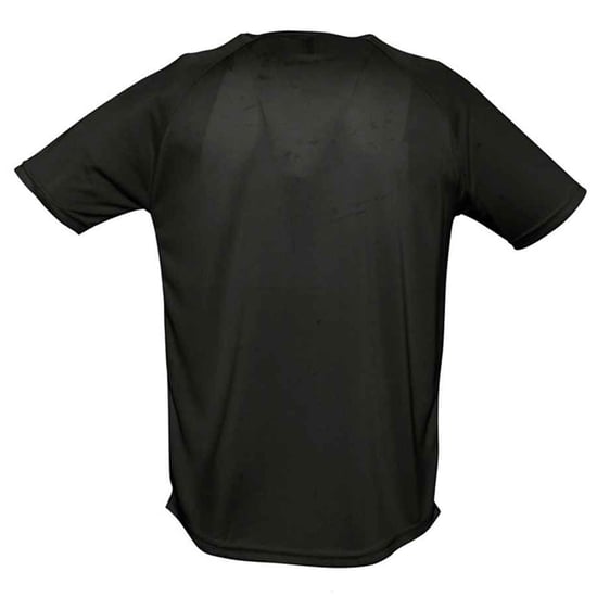 SOLS Heren Sportief Raglan T-shirt (Zwart) - Image 2