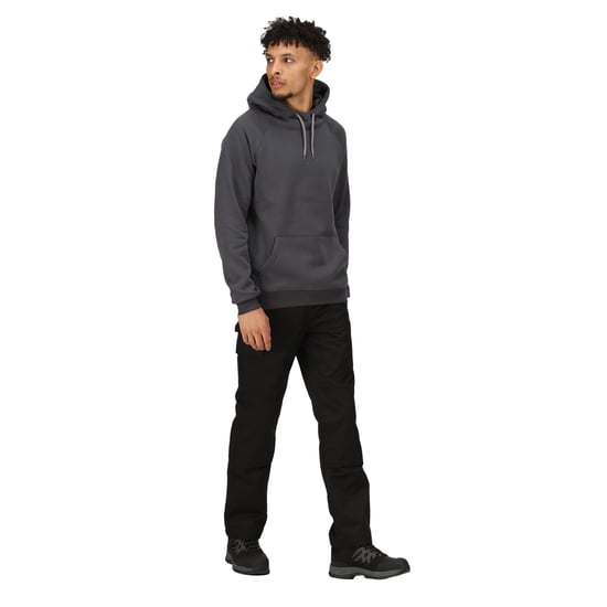 Regatta Mens Pro Overhead Hoodie (Seal Grey)