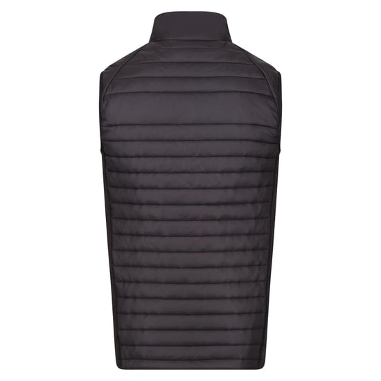 Regatta Mens Navigate Quilted Hybrid Gilet (Navy/Seal Grey)