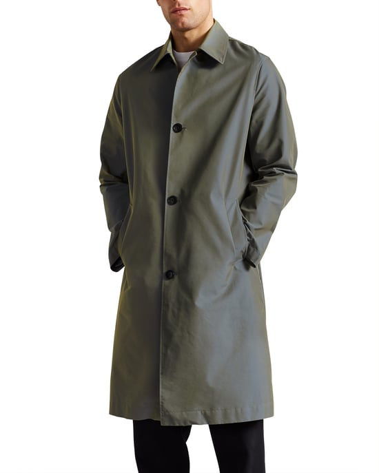 Ted Baker Hever Two Tone Mac, Mid Blue - Image 2