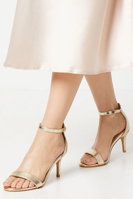 Tasha Low Stiletto Barely There Heeled Sandals - Image 1