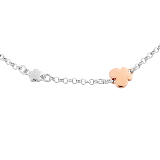 Orphelia 'Lorelei' Dames 925 Sterling Zilveren Armband - Zilver/Roos ZA-7386 - Image 2