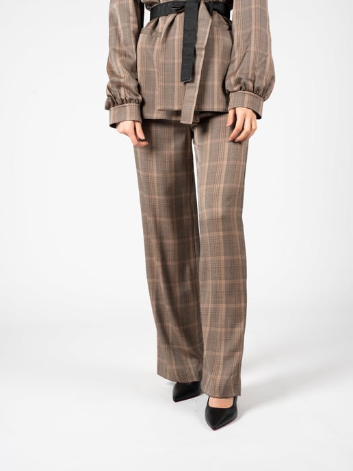 Pinko broek Barile Vrouw bruin - Image 3