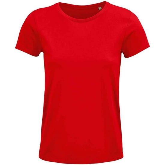 SOLS Dames/dames Crusader Organisch T-shirt (Rood) - Image 1