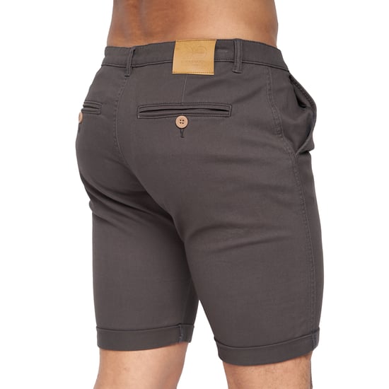 Crosshatch Heren Sinwood Chino Shorts (Houtskool) - Image 2