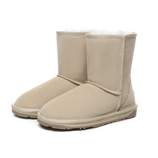 EVER AU Women Parrot Short Classic Boots - Sand