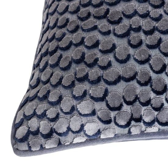 Höem Lanzo Cut Velvet Piped Cushion Cover