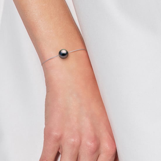 DIADEMA - Bracelet - Tahitian Pearl - Silver
