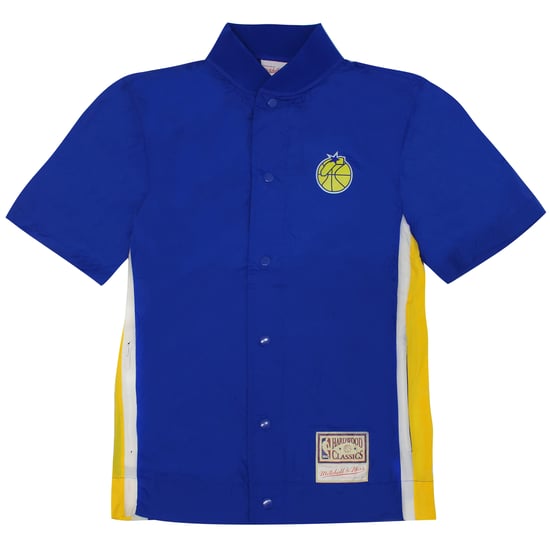 Mitchell & Ness Golden State Warriors NBA Pakbaar Nylon Schieten Heren Shirt - Image 1