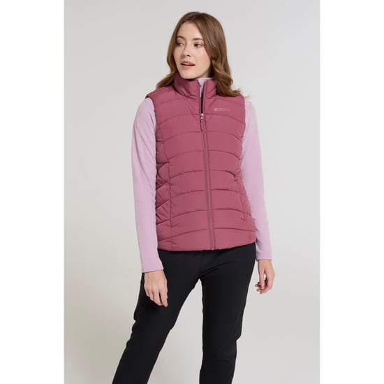 Mountain Warehouse Dames/Dames Opal Gewatteerd Gilet (Roze) - Image 1