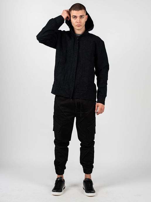 La Haine Inside Us jas Premium Mannen zwart - Image 3