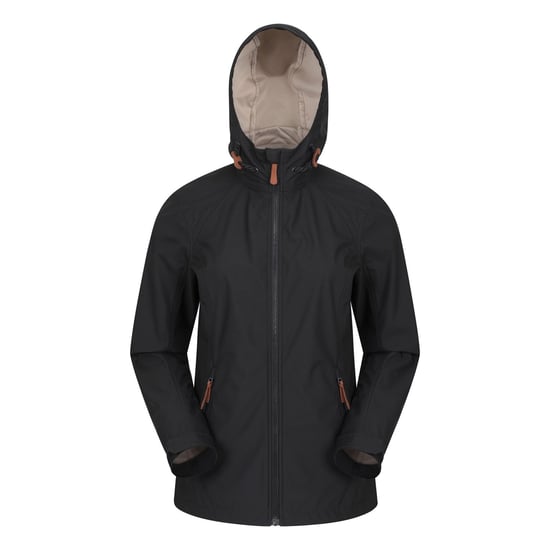 Mountain Warehouse Dames/Dames Iona Zachte Shell Jas (Zwart) - Image 1
