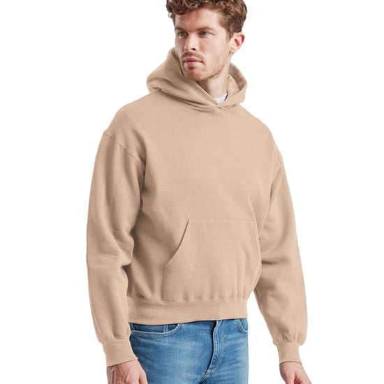 Fruit of the Loom heren superkatoenen katoenen hoodie (Woestijnzand) - Image 1