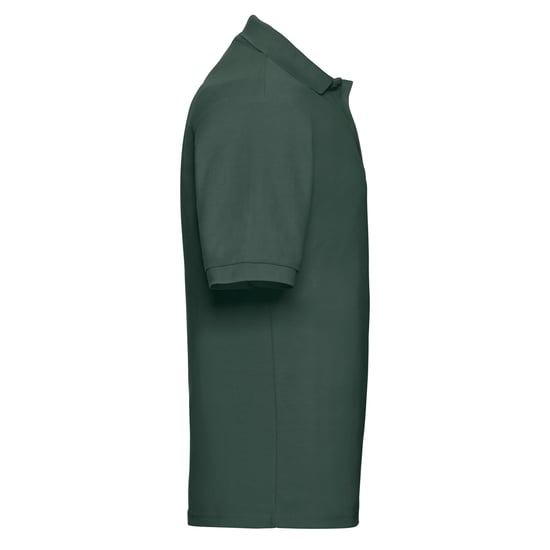 Russell Heren Polycotton Pique Poloshirt (Fles groen) - Image 3