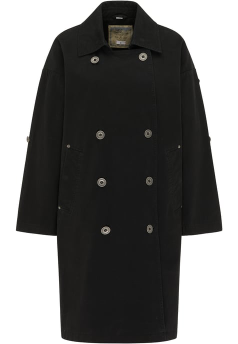 Dreimaster Jas incus Dames zwart - Image 1