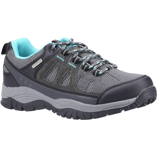 Cotswold Dames/dames Maisemore Suède Wandelschoenen (Grijs) - Image 1