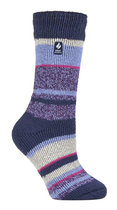 Heat Holders Dames Dikke Warme Thermische Sokken - Indigo Night (Provence) - Image 1