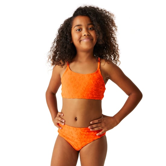 Regatta Girls Dakaria II Floral Bikini Set (Satsuma)