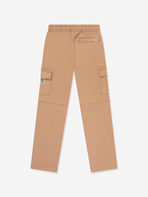 Converse Jongens Lifestyle Woven Cargo Joggers in Bruin - Image 2