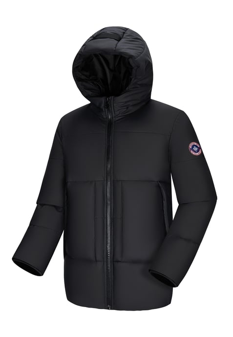Subprime Jas winter Parka Levi Zwart - Image 1