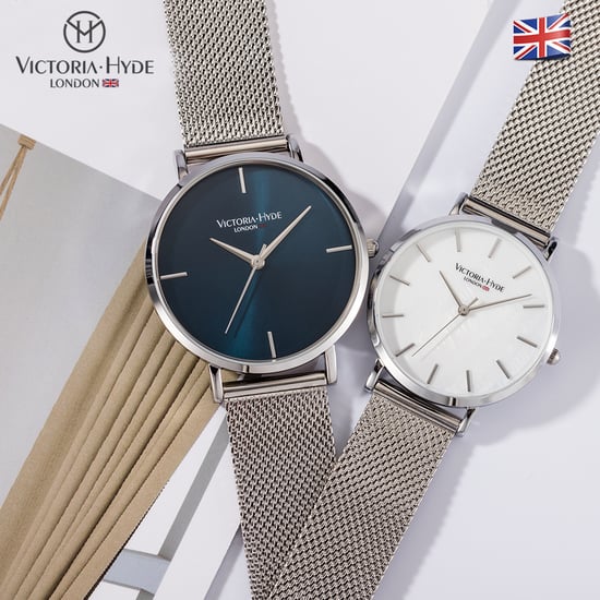 VICTORIA HYDE Couple Horloges Geschenkset Zilver - Image 6