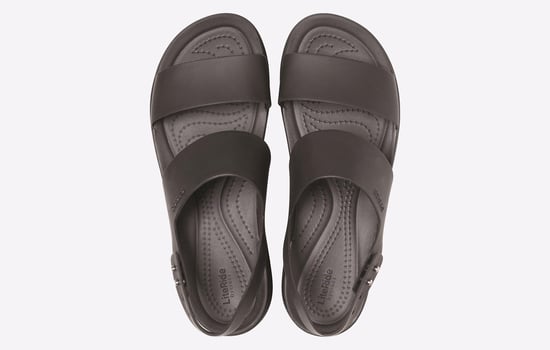Crocs Brooklyn lage sleehak sandalen - Image 5