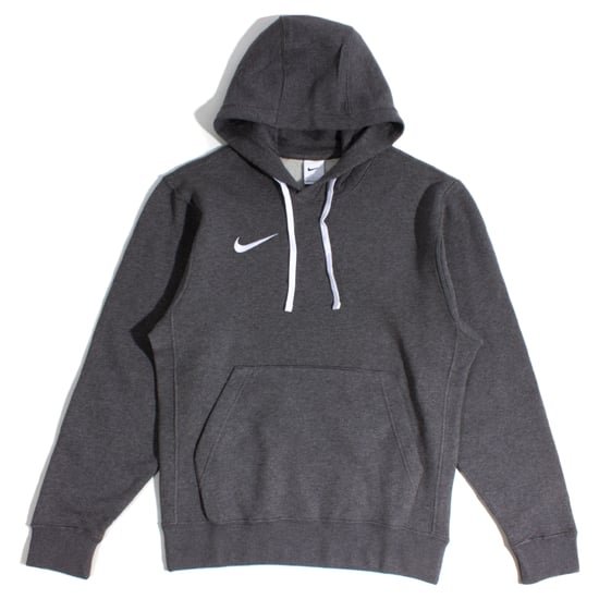 Nike Men's Charcoal Fleece Pullover Hoodie - Image 1