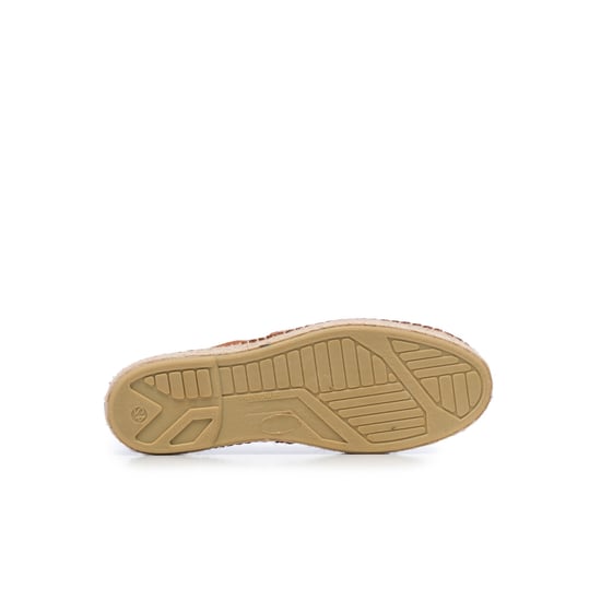 Men's Tassel Flat Espadrilles in Brown