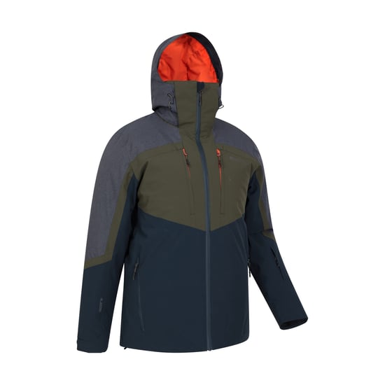 Mountain Warehouse Heren Anton Waterdichte Ski jas (Kaki Groen) - Image 3
