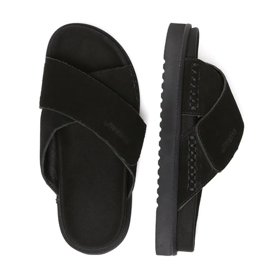 EVER AU Dames Leren Sandalen - Rose - Image 3