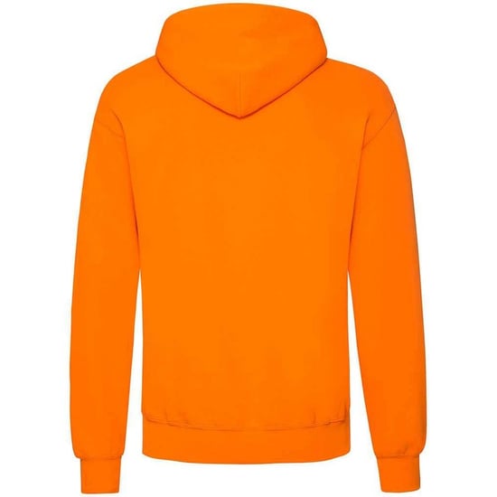 Fruit of the Loom Volwassenen Unisex klassiek sweatshirt met capuchon (Oranje) - Image 2