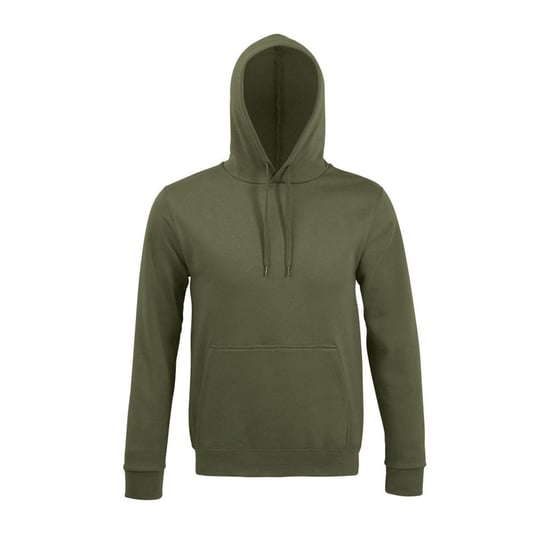 SOLS Snake Unisex Hooded Sweatshirt / Hoodie (Donkergroen) - Image 1