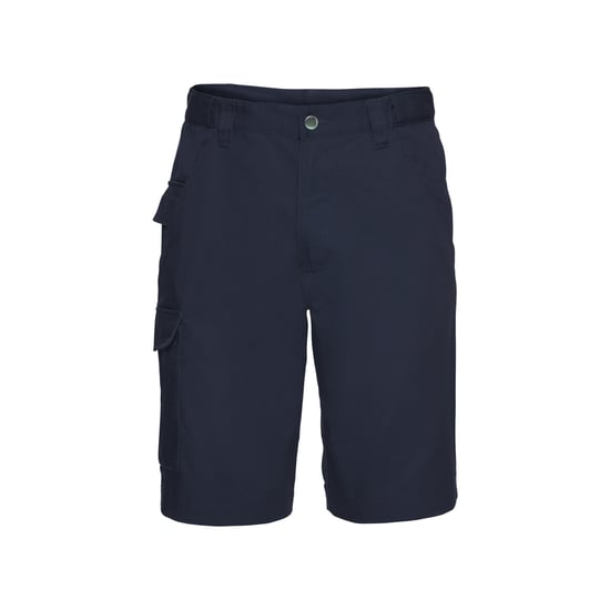 Russell Heren Polycotton Werkshorts (Franse marine) - Image 1