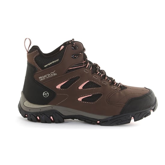 Regatta Dames/dames Holcombe IEP Mid Hiking Boots (Indische Kastanje/Cameo) - Image 2