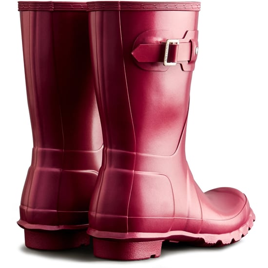 Hunter Original Short Nebula Plain Rubber Wellingtons