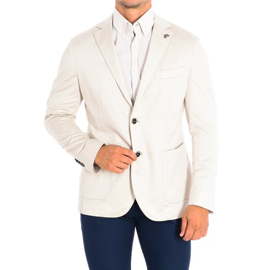 Long-sleeved blazer with regular fit PMJA01-JS238 man
