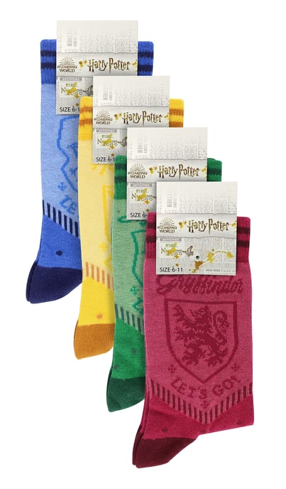 4 Paar Harry Potter Sokken - Assortiment - Image 2