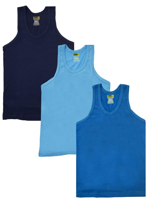 Enzo | Mens Vests 3 Pack - Randomly chosen colours