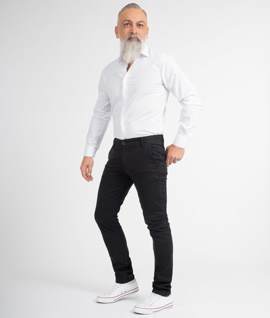 Indumentum Chino Schwarz