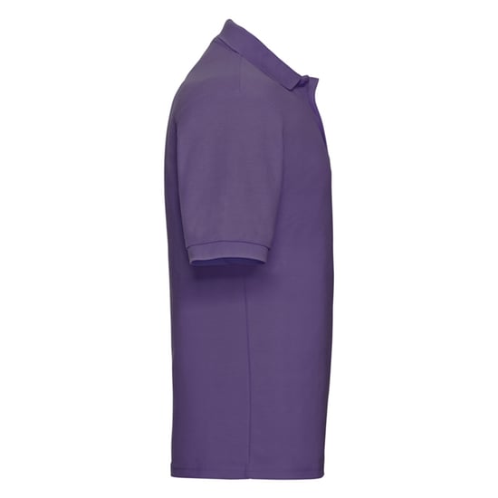 Russell Heren Klassiek Polycotton Poloshirt (Paars) - Image 3