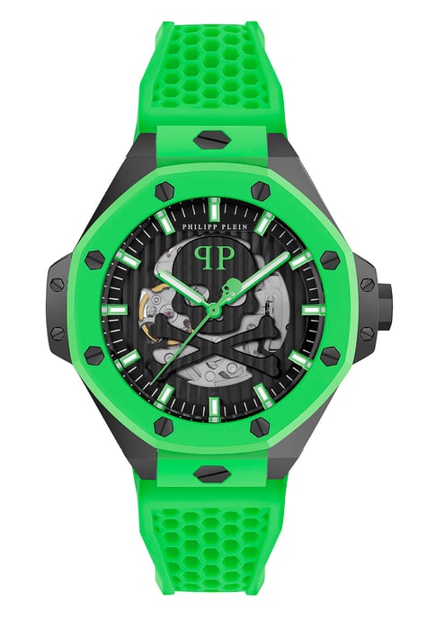 Philipp Plein Plein $keleton Royal Heren Groen Horloge PWPFA0624 - Image 1