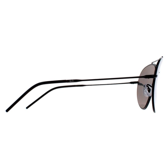 Ray-Ban Aviator Unisex Black Silver Mirror RB0101S Aviator Reverse