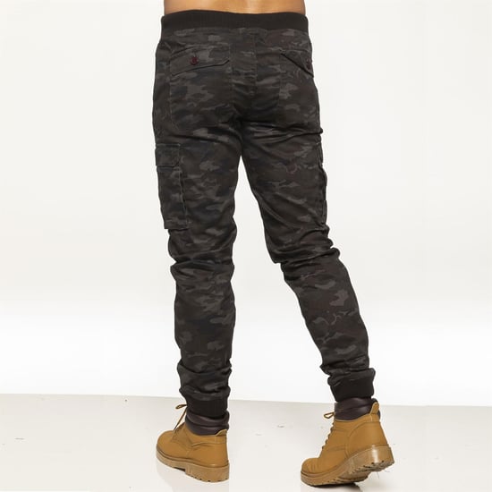 Heren Military Combat Jogger Broek| Enzo Designer Menswear - Image 2