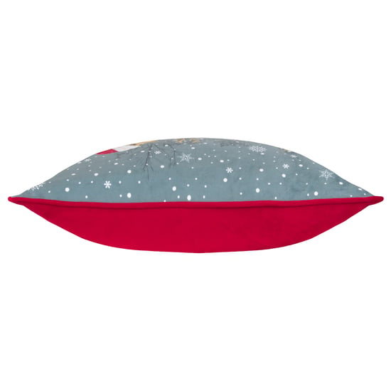 Evans Lichfield Christmas Dogs  Piped Cushion