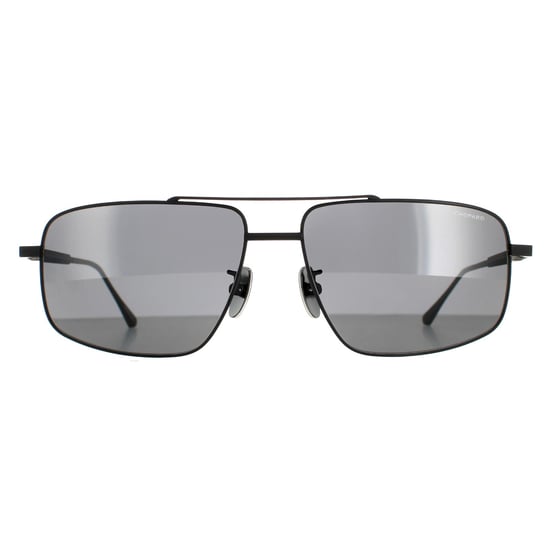 Chopard Aviator Mens Semi Matte Black Smoke Polarised  SCHF21M