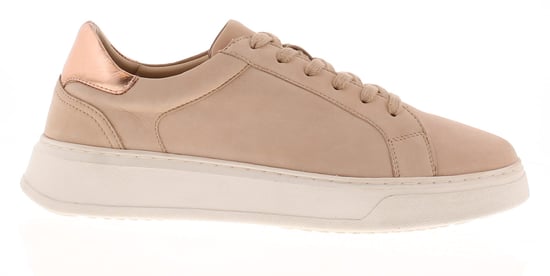 Hush Puppies Camille Leren Damessneakers In Blozen - Image 2