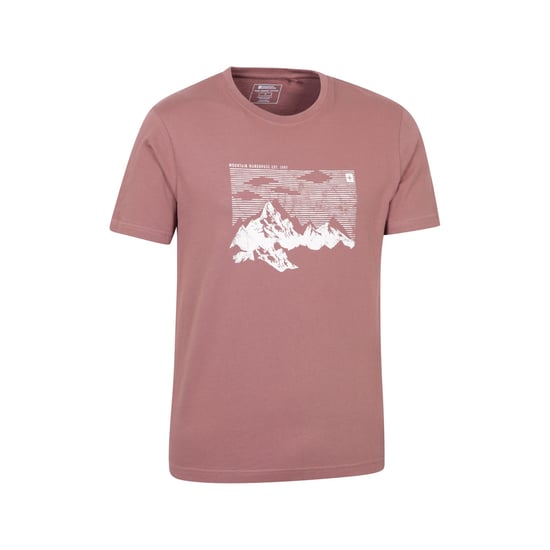 Mountain Warehouse Herenberg T-Shirt (Bourgondië) - Image 3