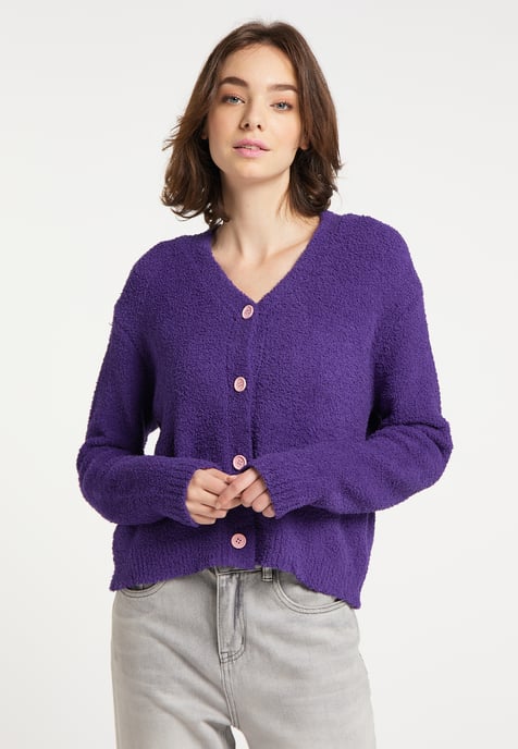 Mymo Knittwinset Blonda Dames paars - Image 4